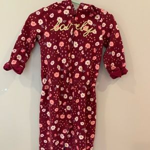 Lovely carters 24m floral jumpsuit